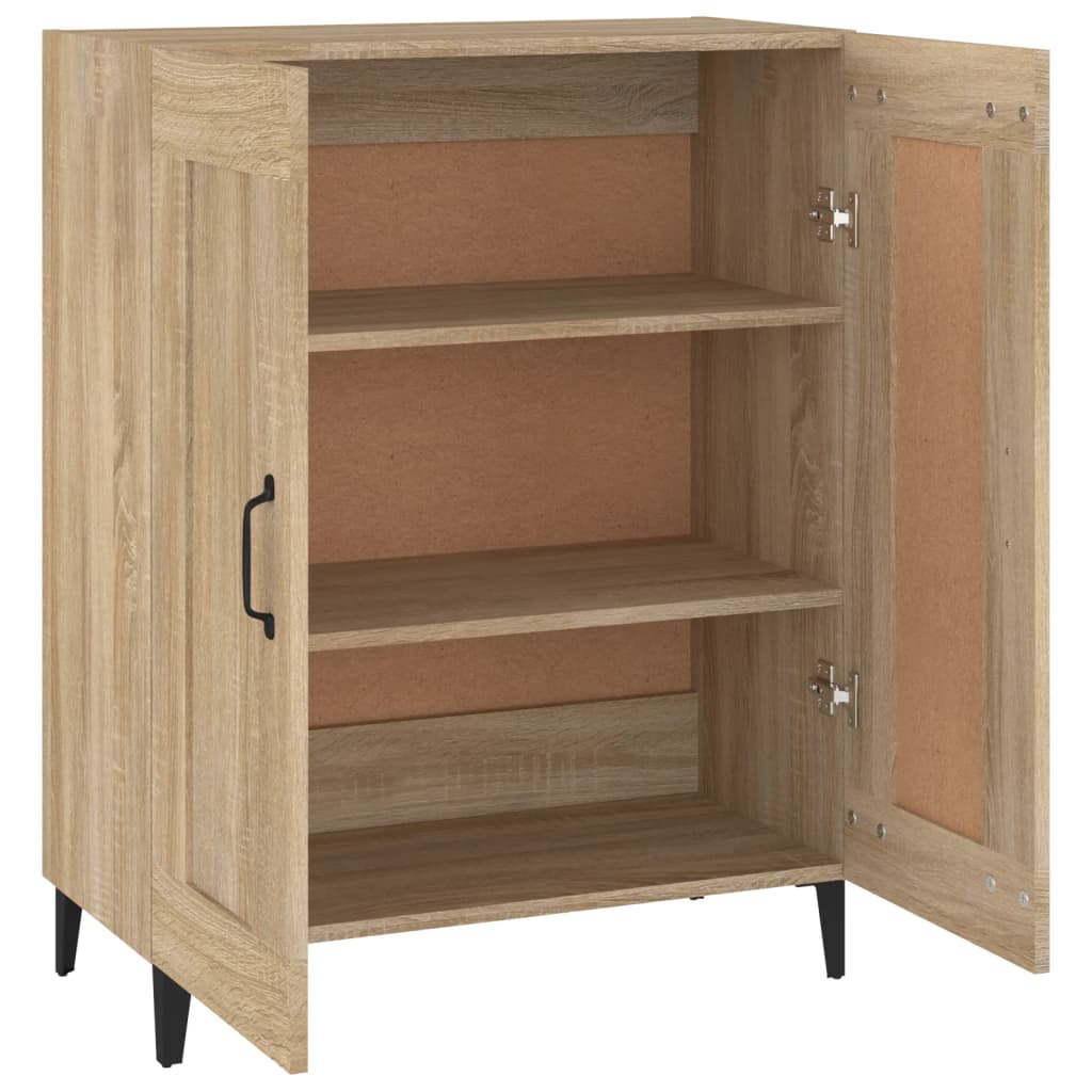 vidaXL Szafka, dąb sonoma, 69,5x34x90 cm, materiał drewnopochodny