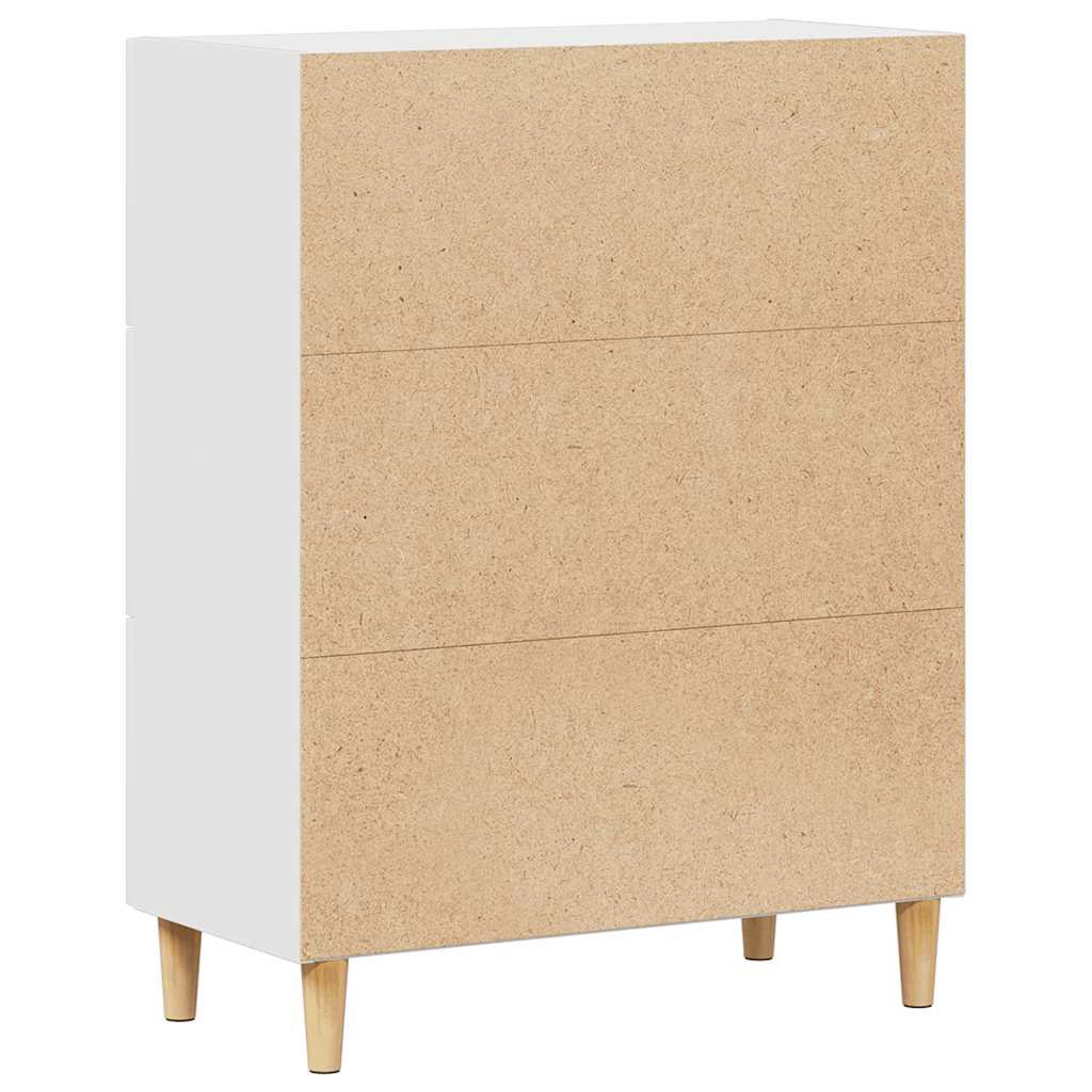 vidaXL Szafka, biała, 69,5x34x90 cm, materiał drewnopochodny