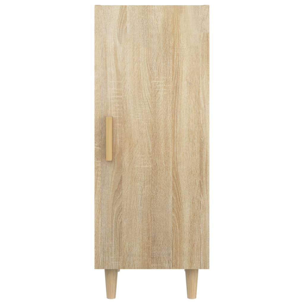 vidaXL Szafka, dąb sonoma, 34,5x34x90 cm, materiał drewnopochodny