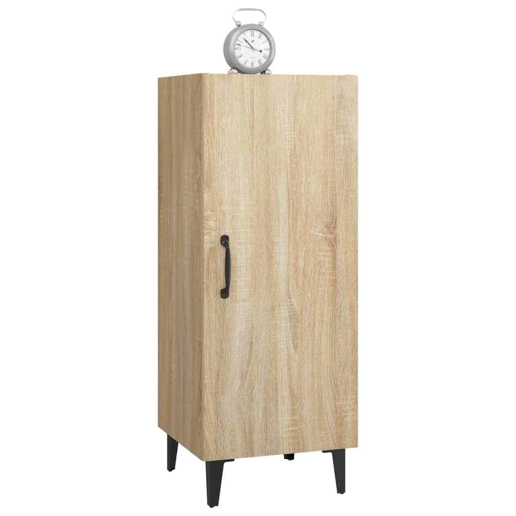 vidaXL Szafka, dąb sonoma, 34,5x34x90 cm, materiał drewnopochodny