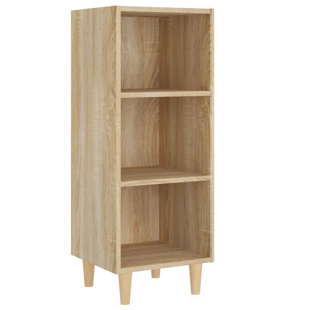 vidaXL Szafka, dąb sonoma, 34,5x32,5x90 cm, materiał drewnopochodny