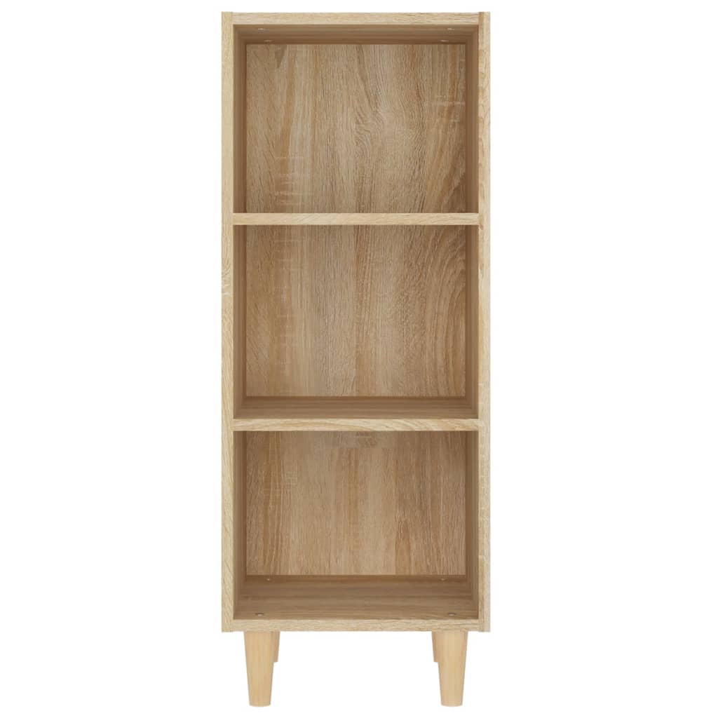 vidaXL Szafka, dąb sonoma, 34,5x32,5x90 cm, materiał drewnopochodny