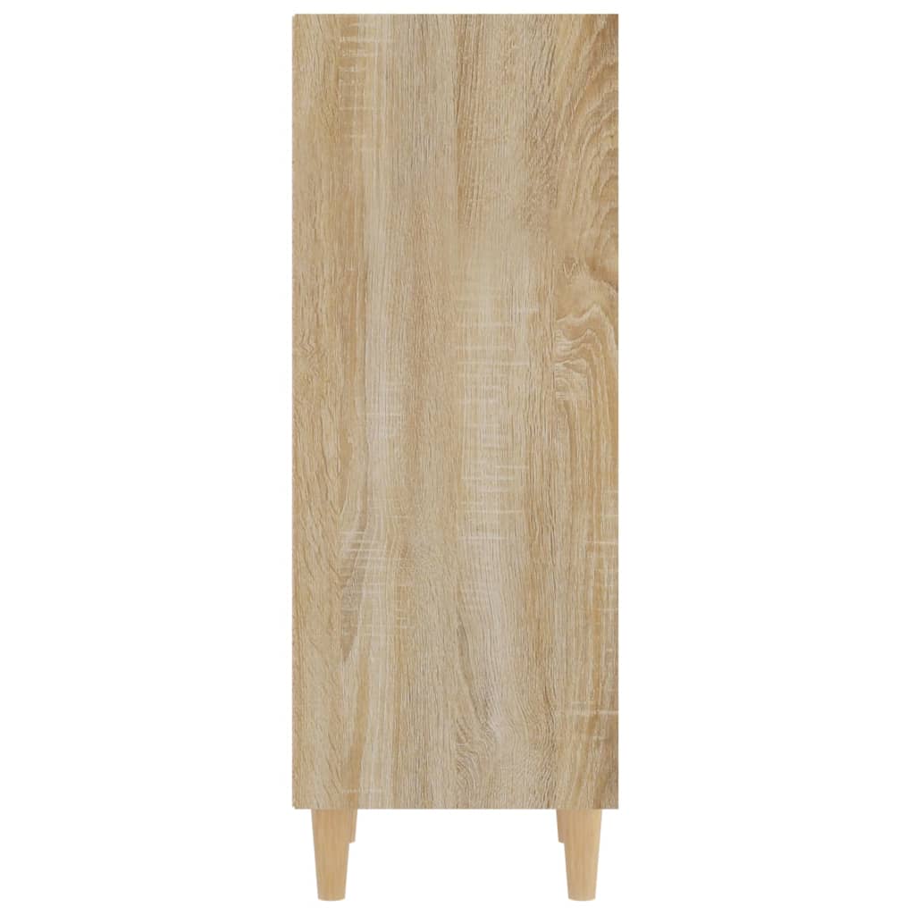 vidaXL Szafka, dąb sonoma, 34,5x32,5x90 cm, materiał drewnopochodny