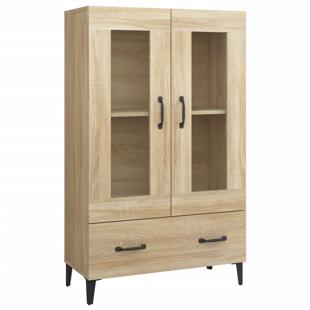 vidaXL Wysoka szafka, dąb sonoma 70x31x115 cm, materiał drewnopochodny