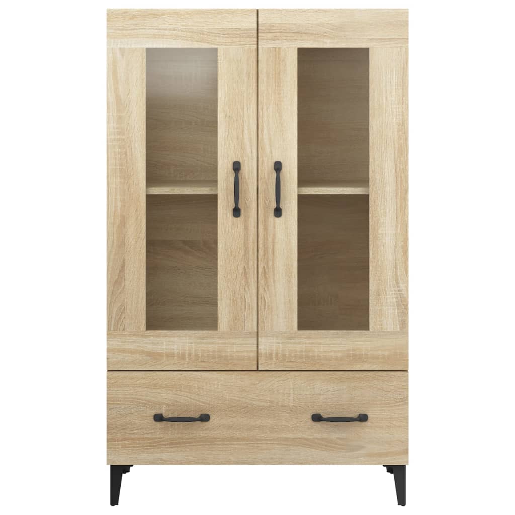 vidaXL Wysoka szafka, dąb sonoma 70x31x115 cm, materiał drewnopochodny