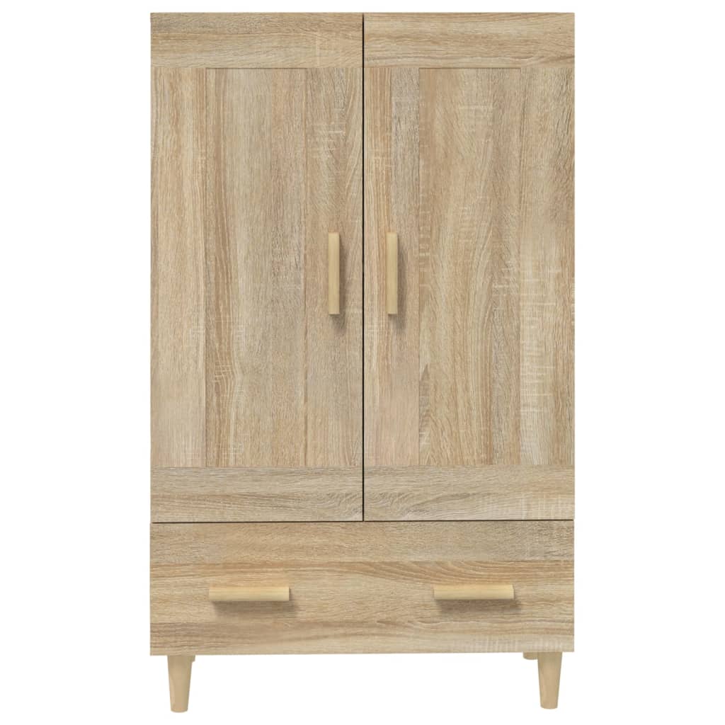 vidaXL Wysoka szafka, dąb sonoma 70x31x115 cm, materiał drewnopochodny