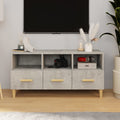 vidaXL Szafka pod telewizor, szarość betonu, 102x36x50 cm