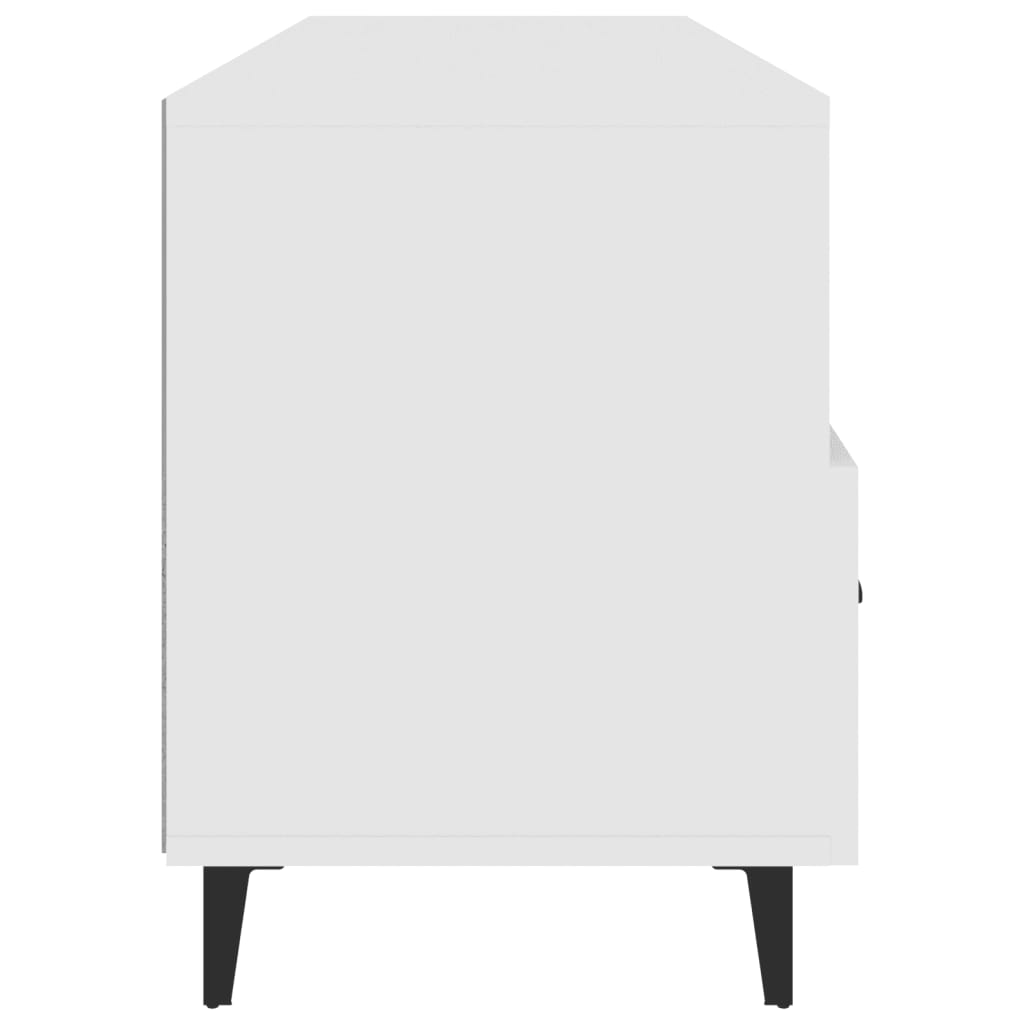 vidaXL Szafka pod TV, biała, 102x35x50 cm, materiał drewnopochodny