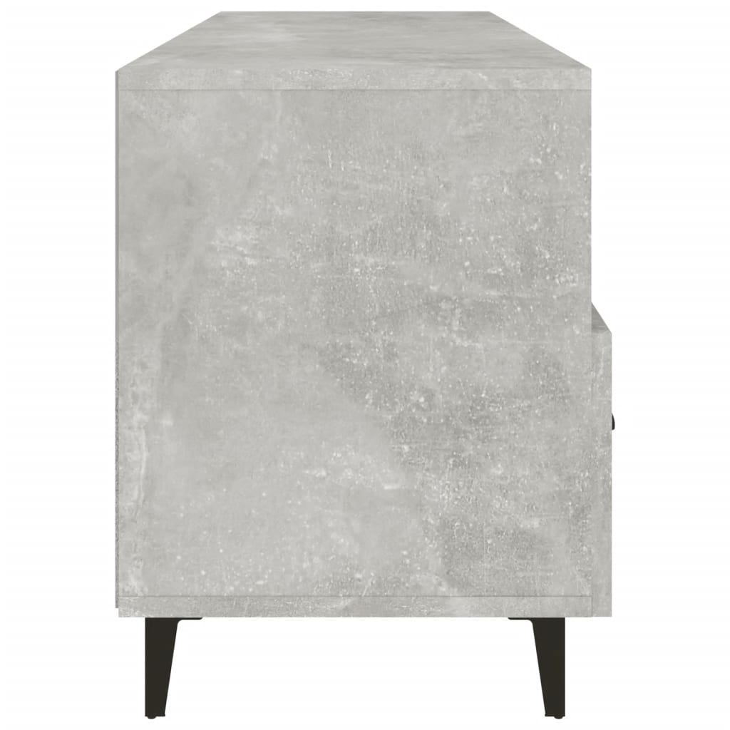 vidaXL Szafka pod telewizor, szarość betonu, 102x35x50 cm