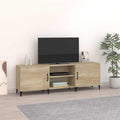 vidaXL Szafka TV, dąb sonoma, 150x30x50 cm, materiał drewnopochodny