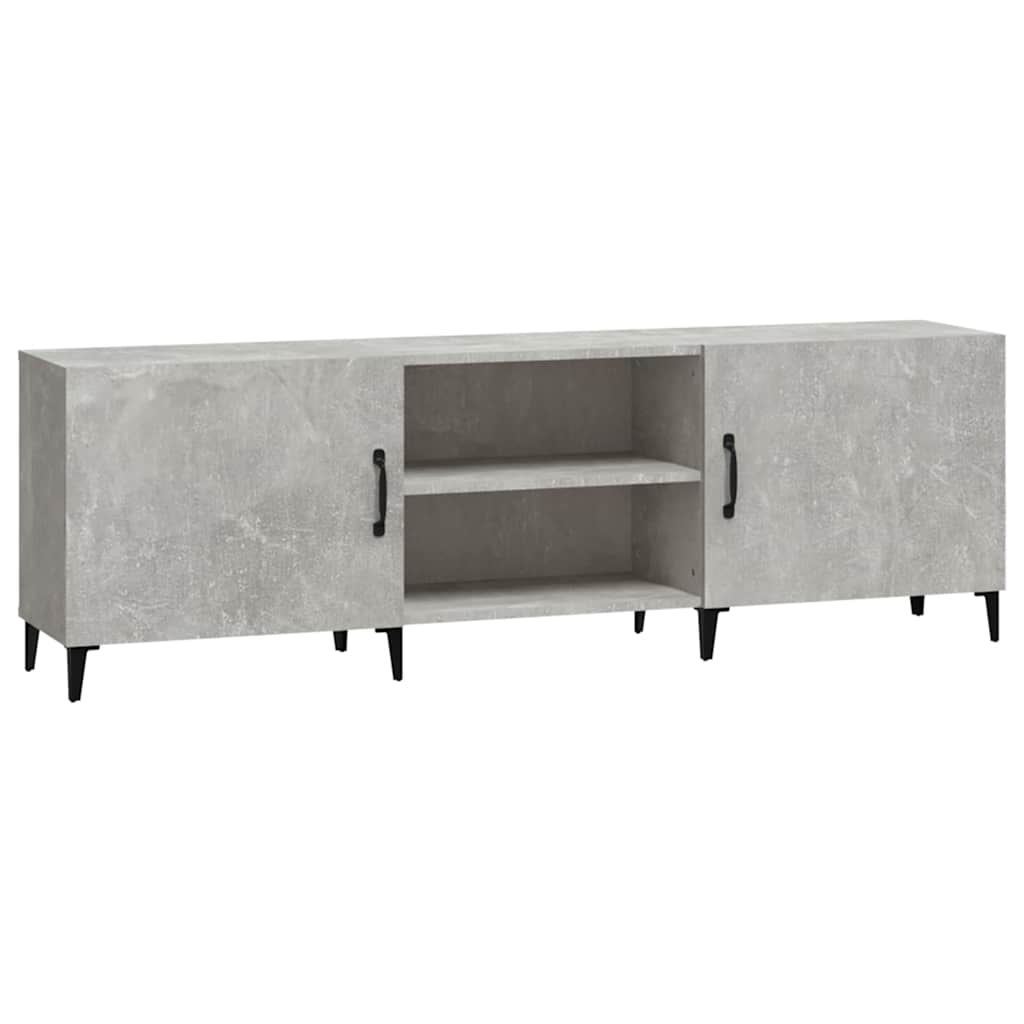 vidaXL Szafka pod TV, szarość betonu, 150x30x50 cm