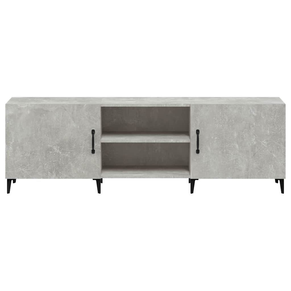 vidaXL Szafka pod TV, szarość betonu, 150x30x50 cm