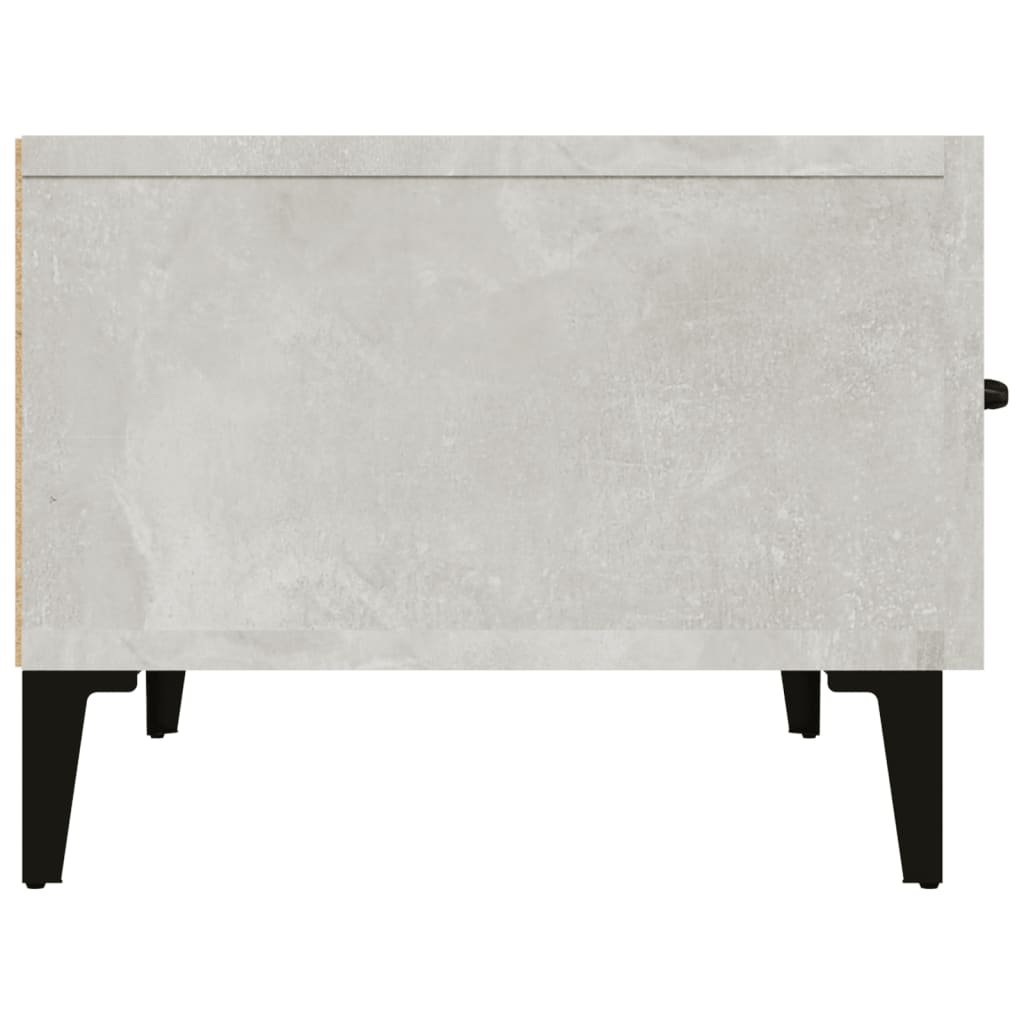 vidaXL Szafka pod TV, szarość betonu, 150x34,5x30 cm
