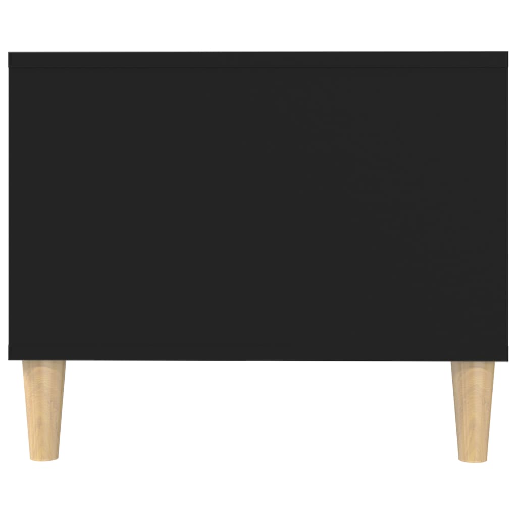 vidaXL Stolik kawowy, czarny, 102x50x40 cm, materiał drewnopochodny