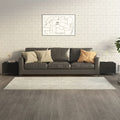 vidaXL Stoliki kawowe z metalowymi nogami, 2 szt., czarne, 50x50x40 cm