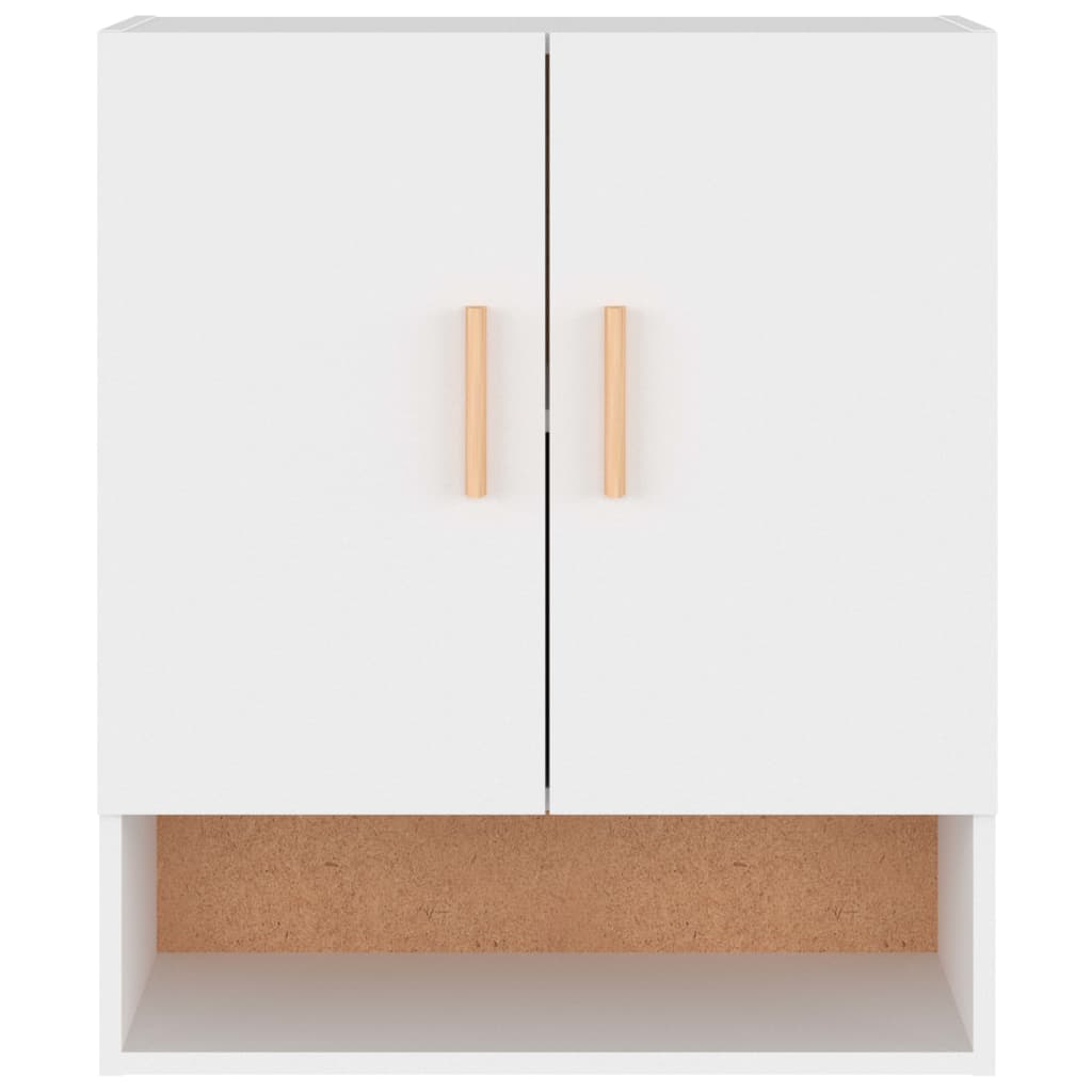 vidaXL Szafka wisząca, biała, 60x31x70 cm, materiał drewnopochodny