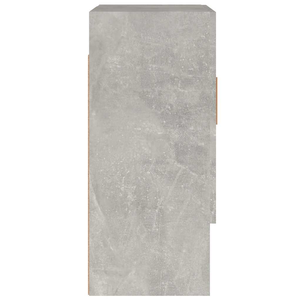 vidaXL Szafka wisząca, szarość betonu, 60x31x70 cm