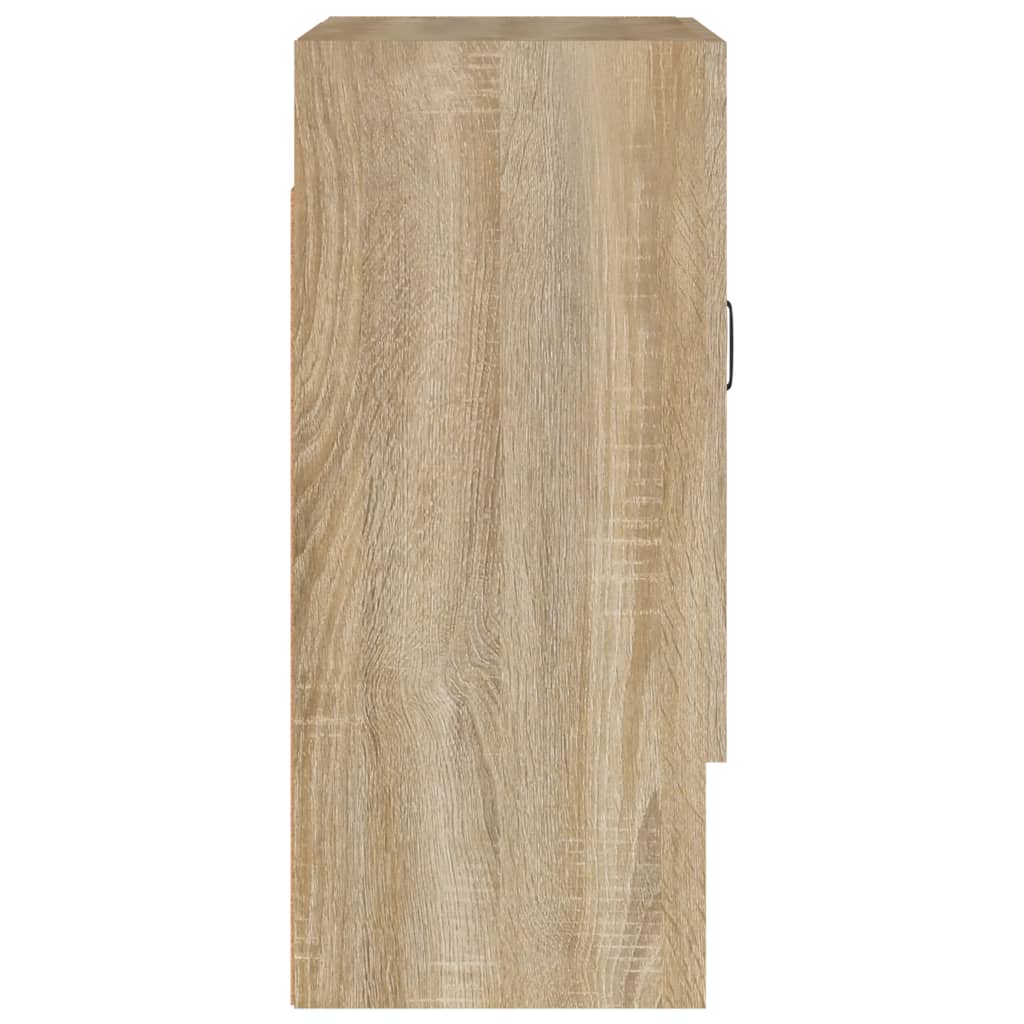 vidaXL Szafka wisząca, dąb sonoma, 60x31x70cm, materiał drewnopochodny
