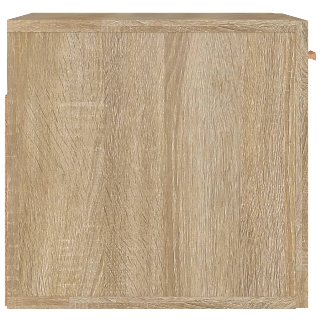 vidaXL Szafka ścienna, dąb sonoma, 80x35x36,5 cm