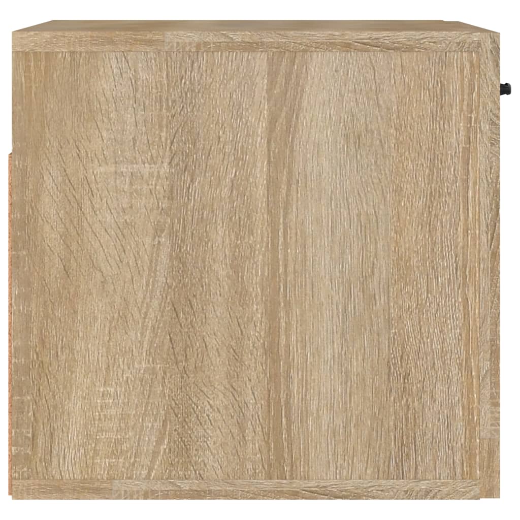 vidaXL Szafka wisząca, dąb sonoma, 80x35x36,5, materiał drewnopochodny