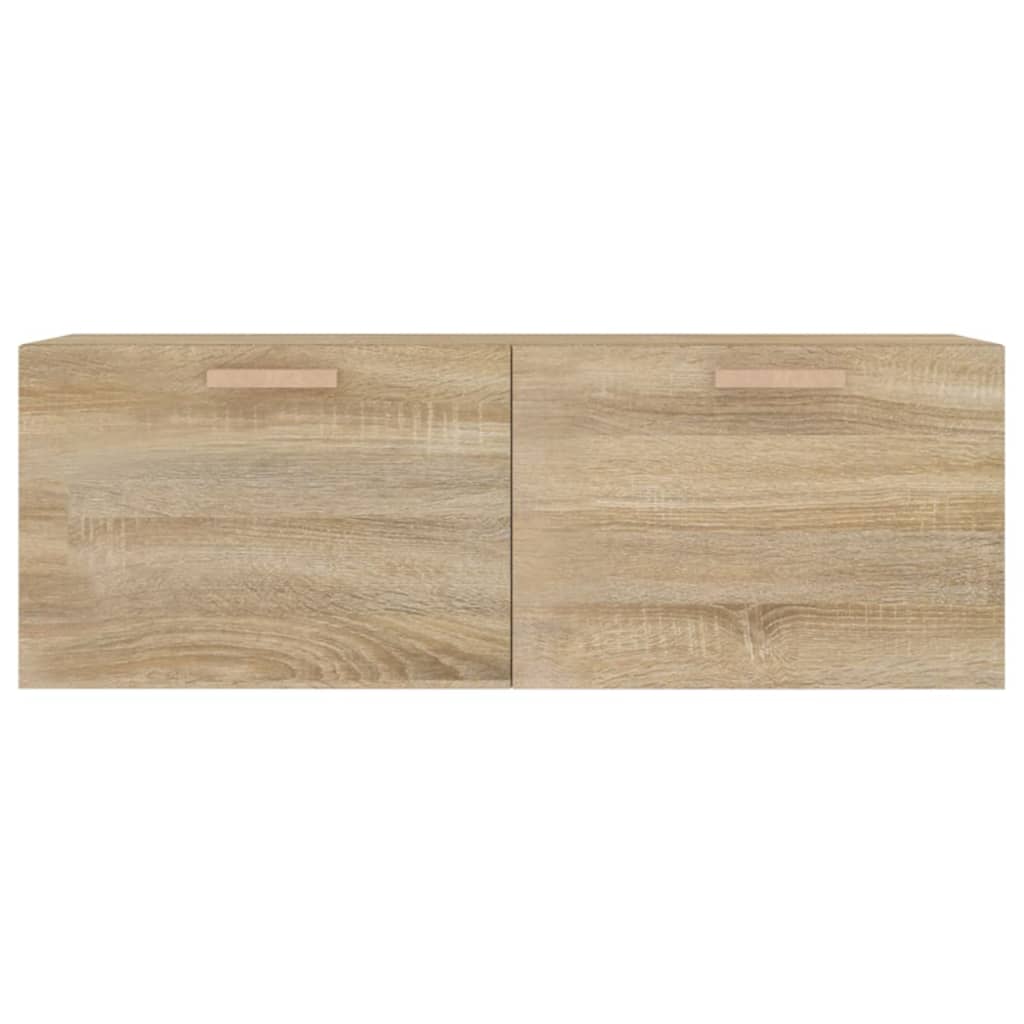 vidaXL Szafka wisząca, dąb sonoma, 100x36,5x35 cm