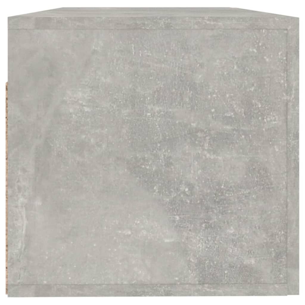vidaXL Szafka wisząca, szarość betonu, 100x36,5x35 cm