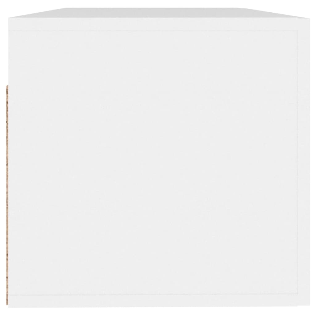 vidaXL Szafka wisząca, biała, 100x36,5x35 cm, materiał drewnopochodny