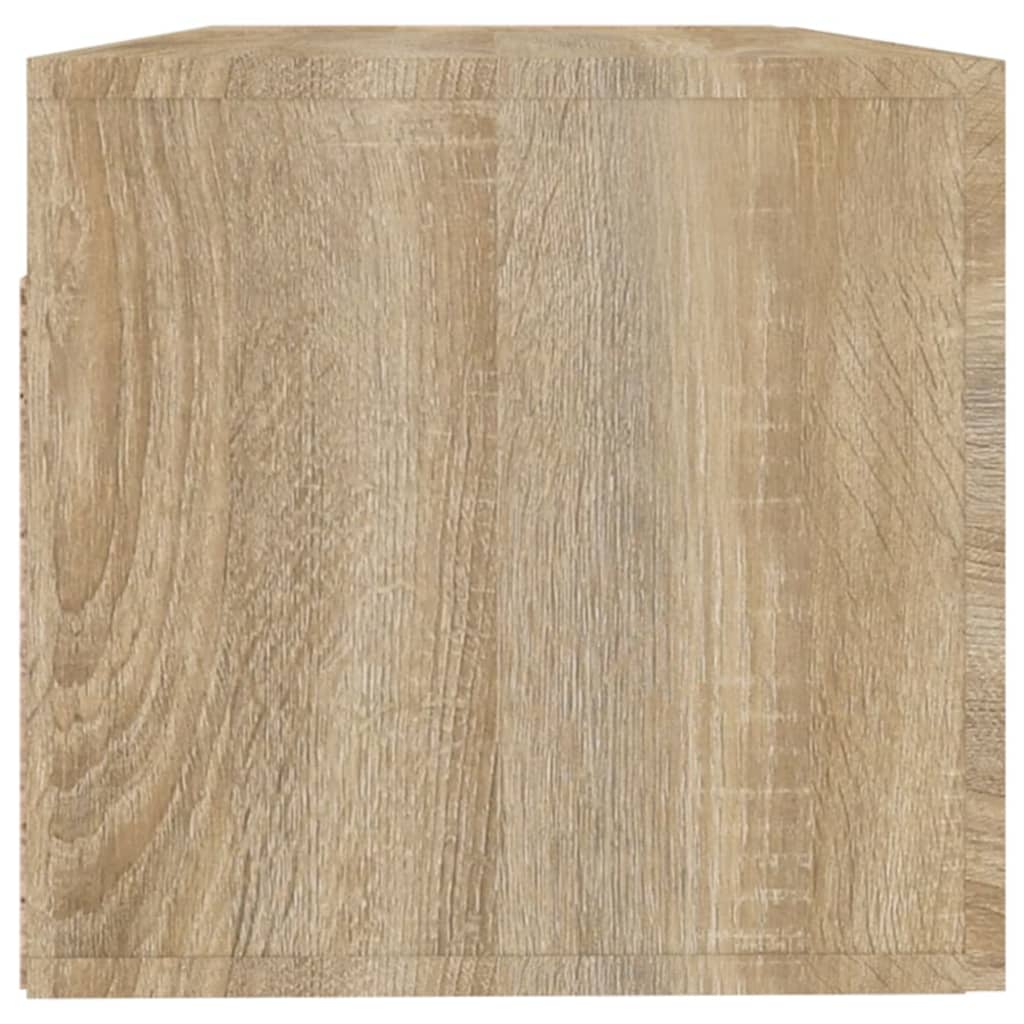 vidaXL Szafka wisząca, dąb sonoma, 100x36,5x35 cm