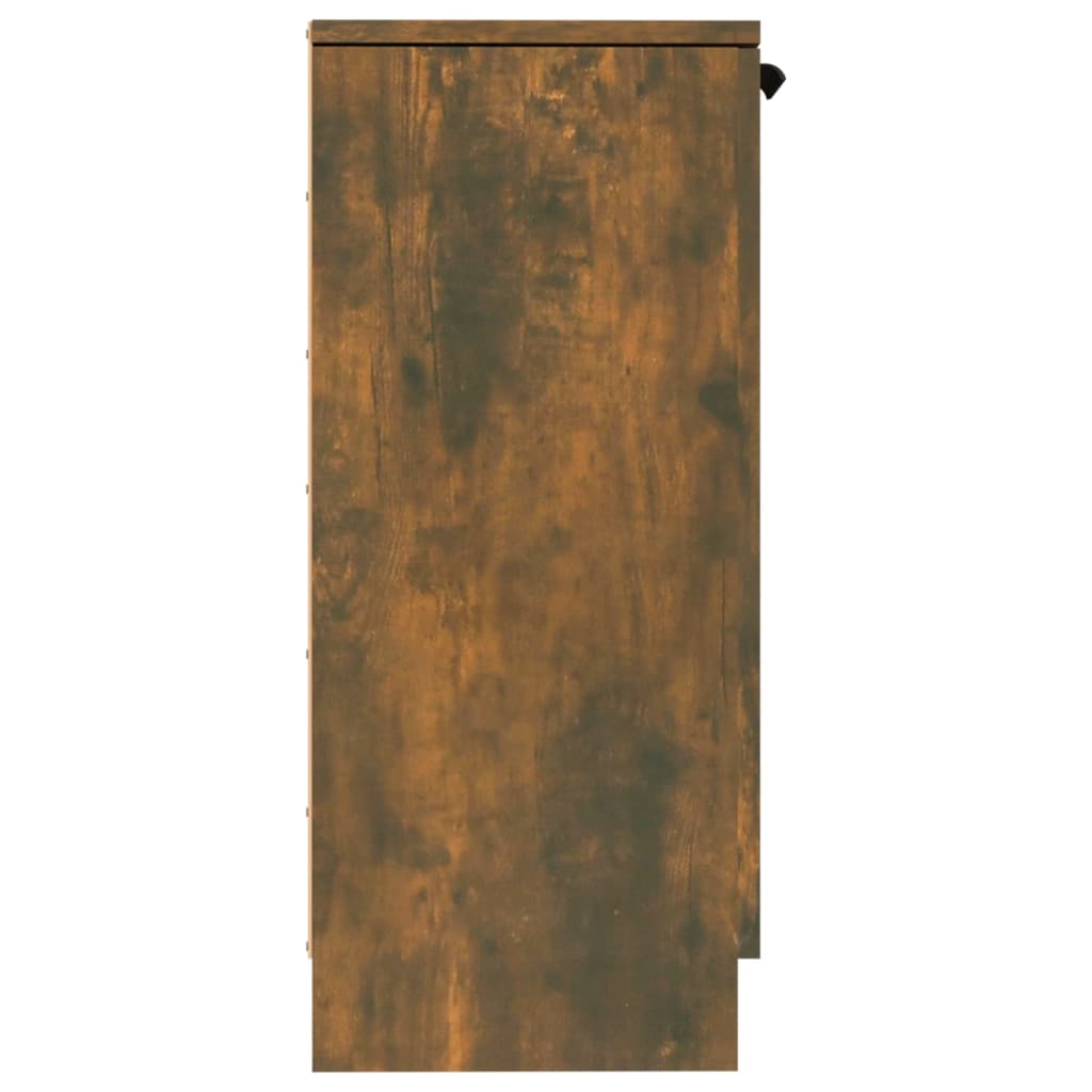 vidaXL Szafki, 2 szt., przydymiony dąb, 30x30x70 cm