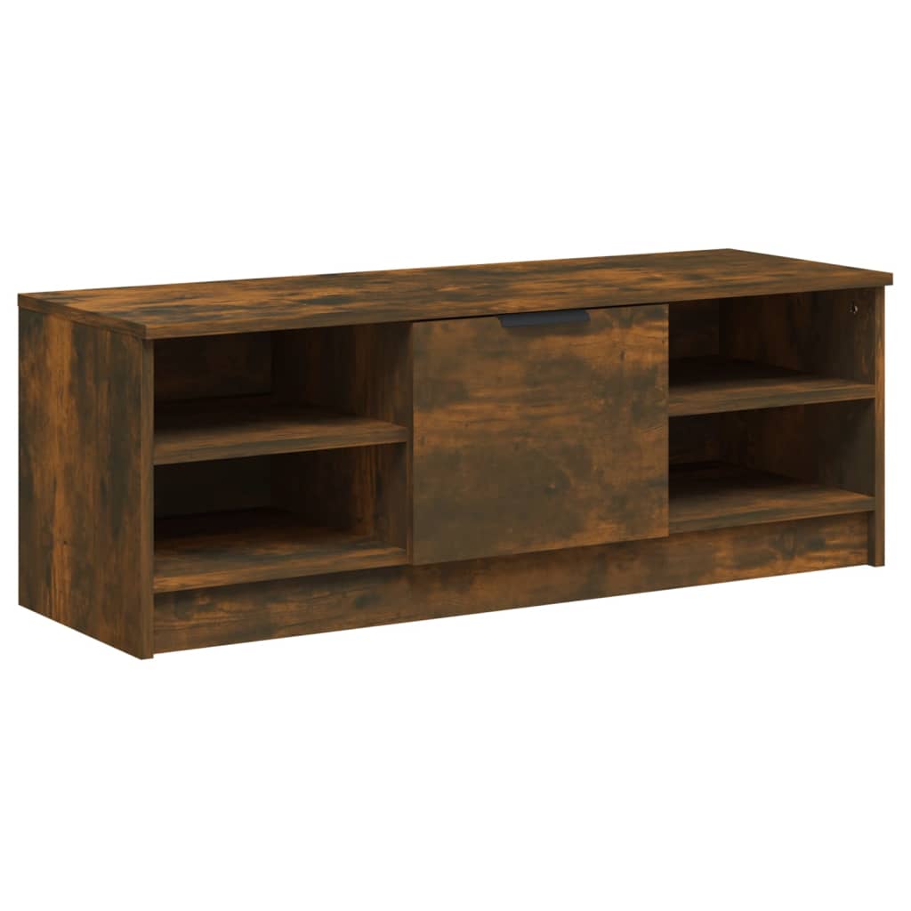 vidaXL Szafka pod telewizor, przydymiony dąb, 102x35,5x36,5 cm