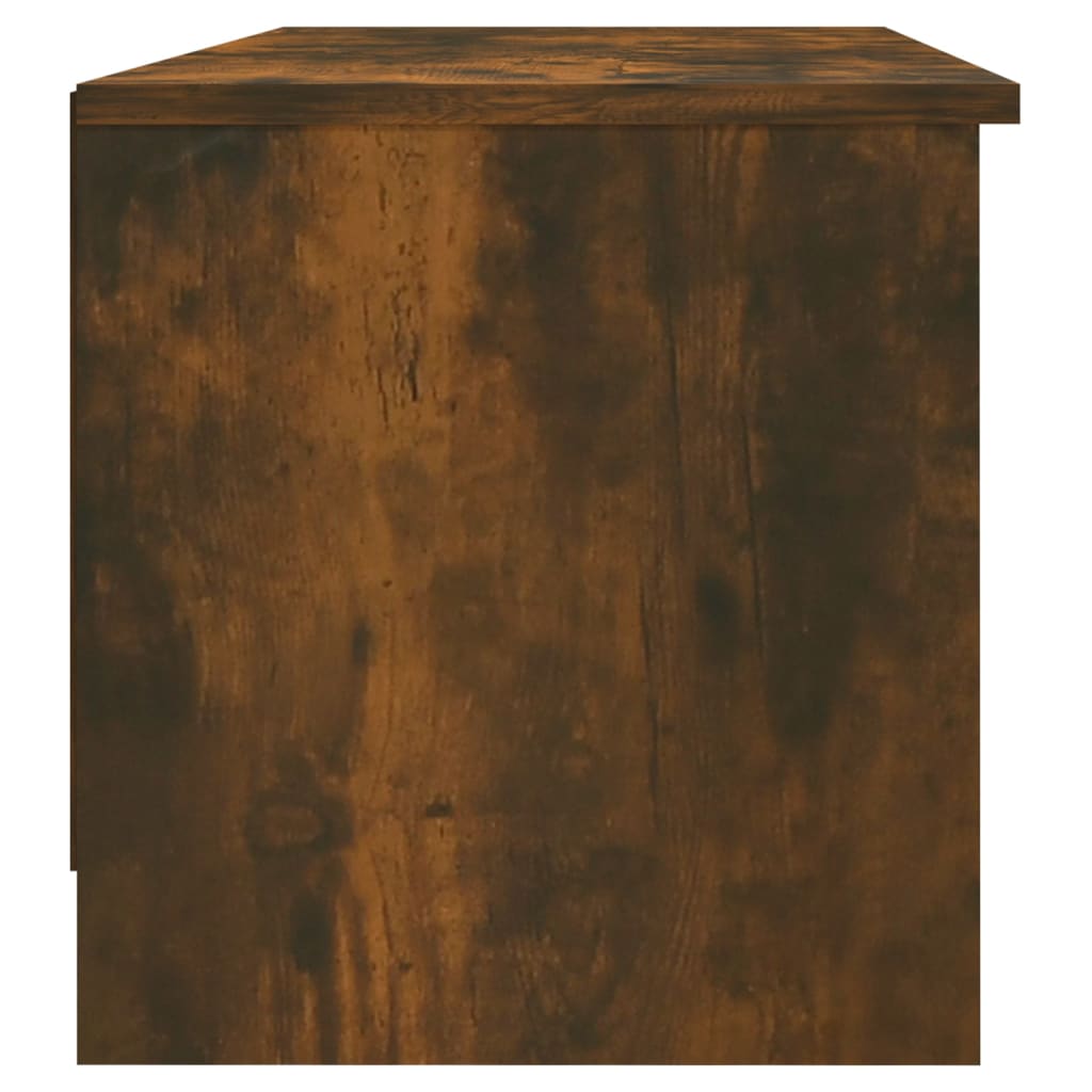 vidaXL Szafka pod telewizor, przydymiony dąb, 102x35,5x36,5 cm