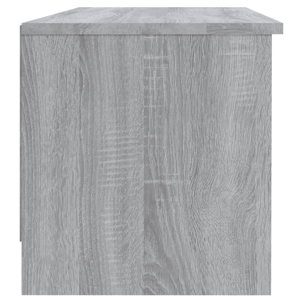 vidaXL Szafka pod telewizor, szary dąb sonoma, 102x35,5x36,5 cm
