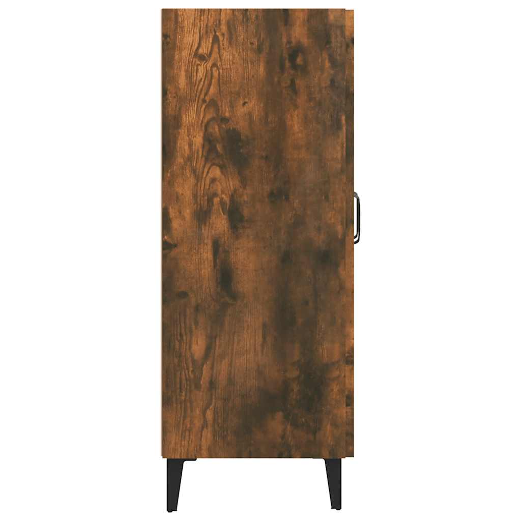 vidaXL Szafka, przydymiony dąb, 69,5x34x90 cm, materiał drewnopochodny