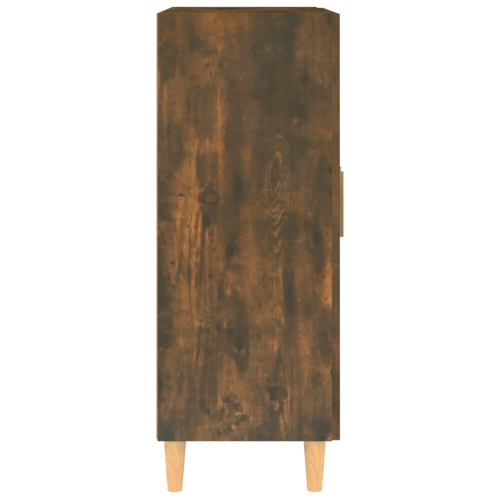 vidaXL Szafka, przydymiony dąb, 69,5x34x90 cm, materiał drewnopochodny