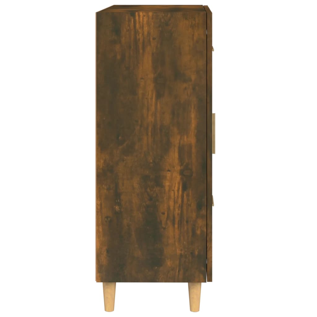 vidaXL Szafka, przydymiony dąb, 69,5x34x90 cm, materiał drewnopochodny