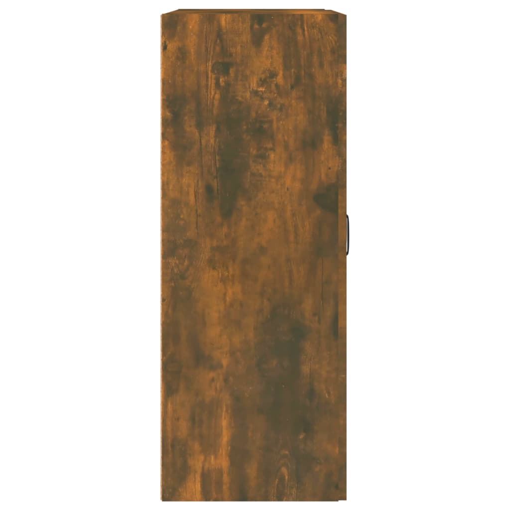 vidaXL Szafka wisząca, przydymiony dąb, 69,5x32,5x90 cm