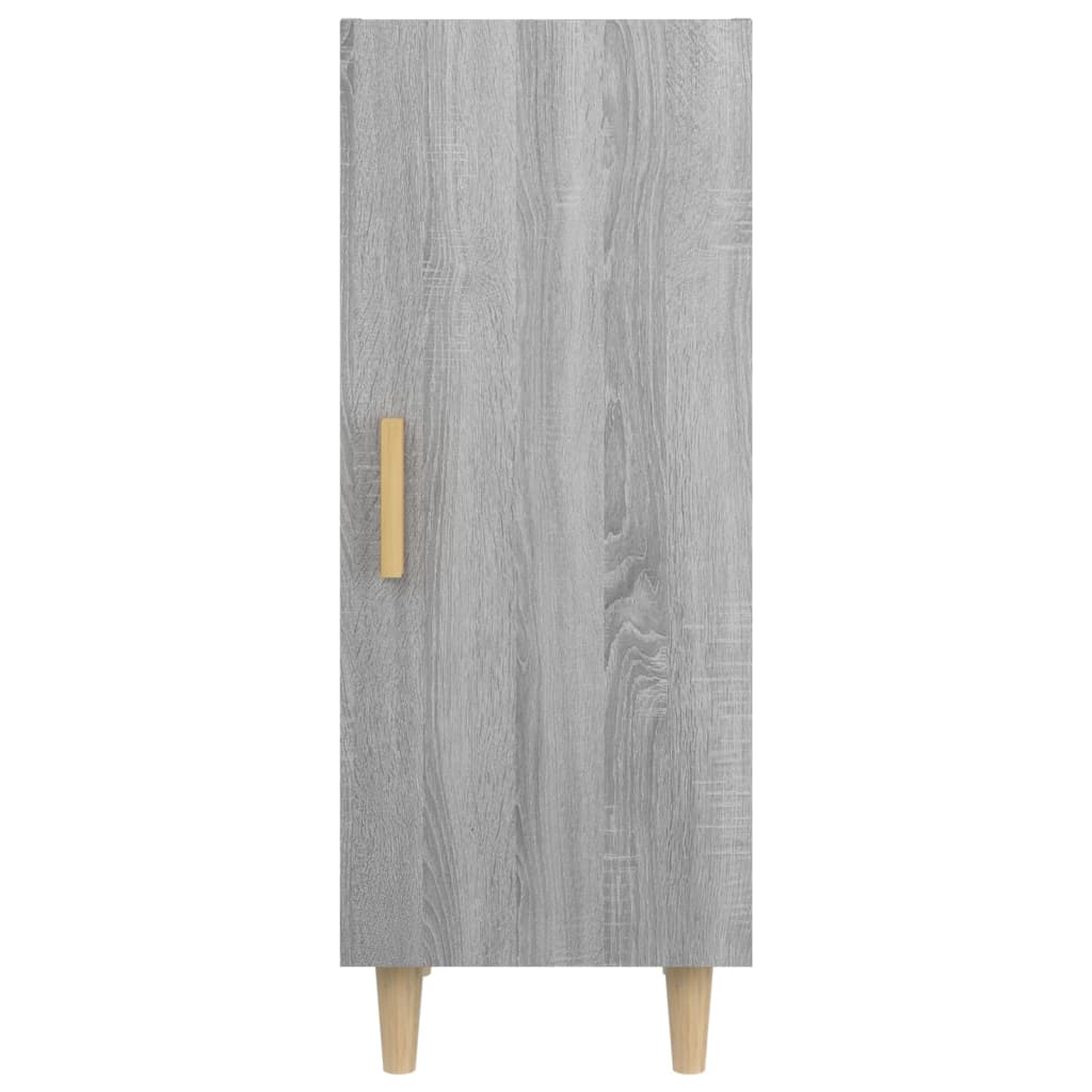 vidaXL Szafka, szary dąb sonoma, 34,5x34x90 cm materiał drewnopochodny