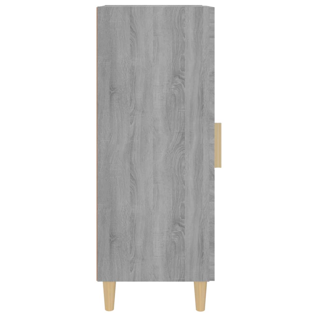 vidaXL Szafka, szary dąb sonoma, 34,5x34x90 cm materiał drewnopochodny