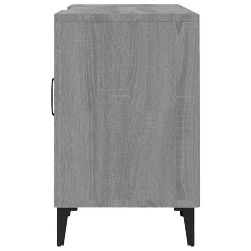 vidaXL Szafka pod telewizor, szary dąb sonoma, 150x30x50 cm