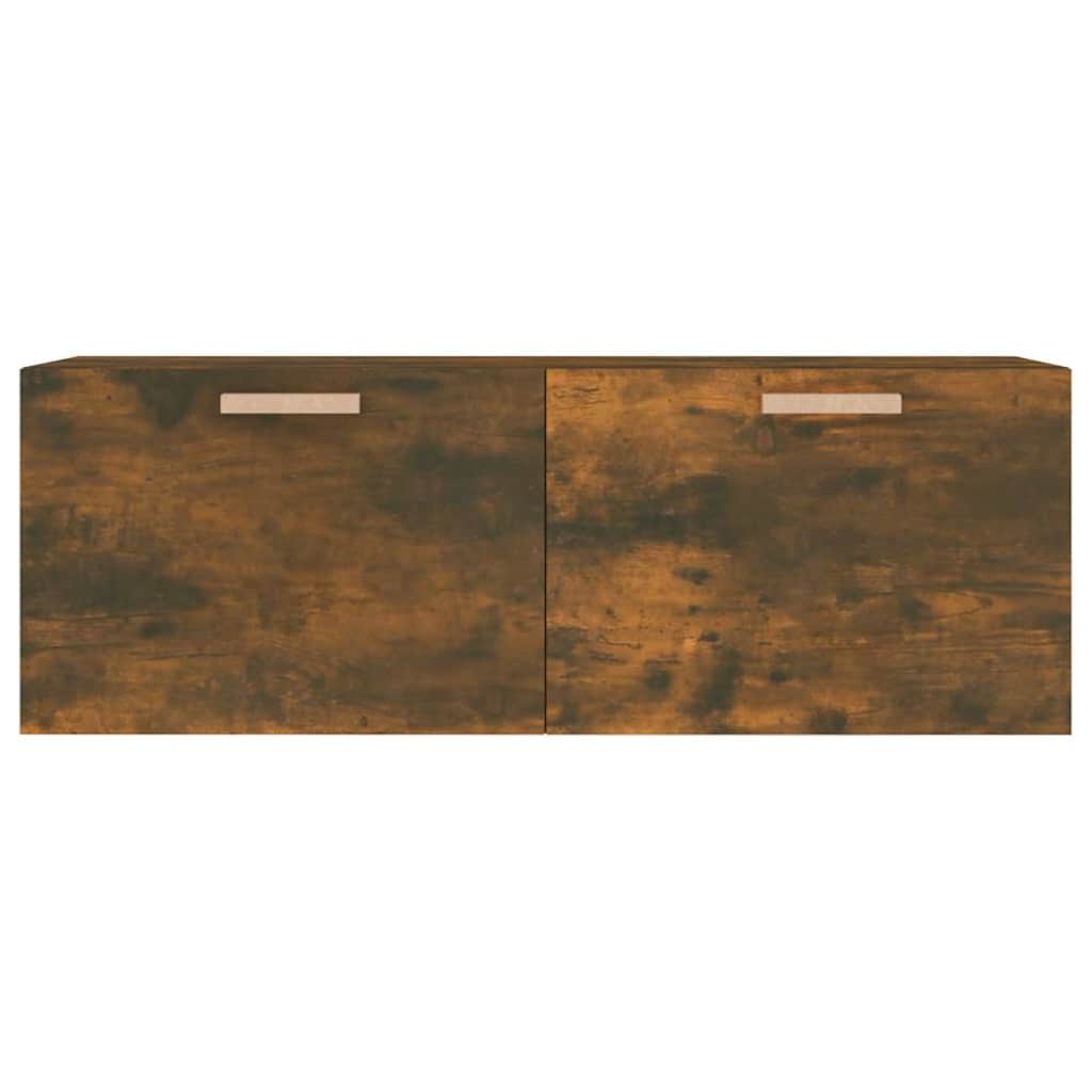 vidaXL Szafka wisząca, przydymiony dąb, 100x36,5x35 cm