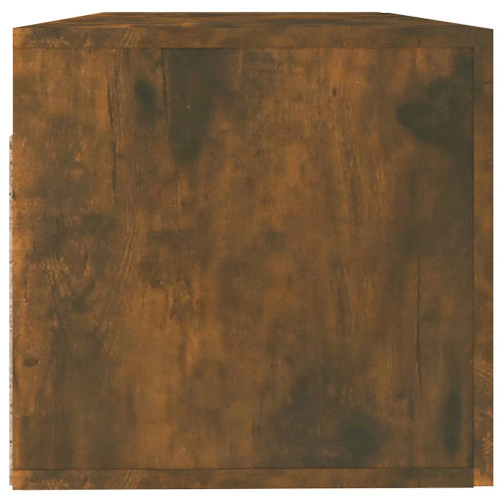 vidaXL Szafka wisząca, przydymiony dąb, 100x36,5x35 cm