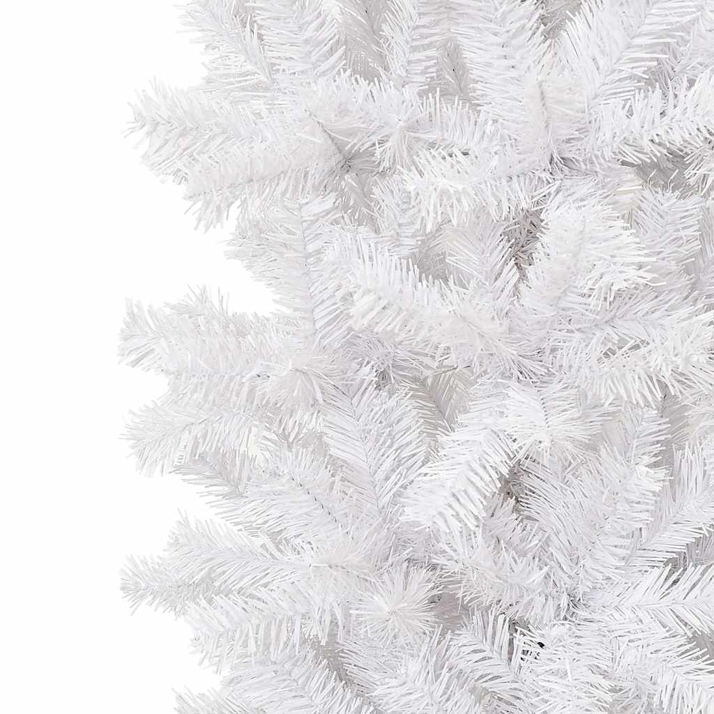 vidaXL Łuk świąteczny z girlandą, biały, 270 cm