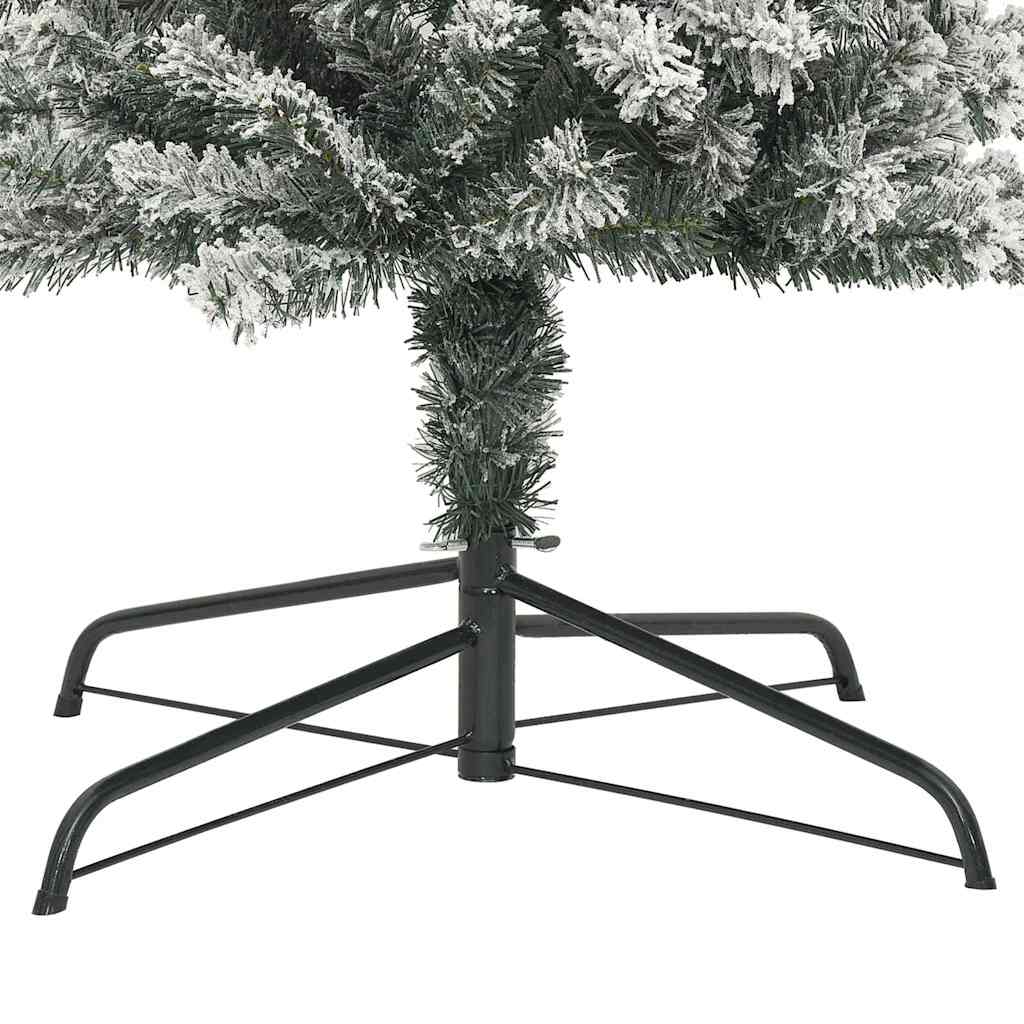vidaXL Girlanda świąteczna flokowana sztucznym śniegiem, 270 cm