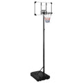 vidaXL Stojak do koszykówki z przezroczystą tablicą, 280-350 cm,