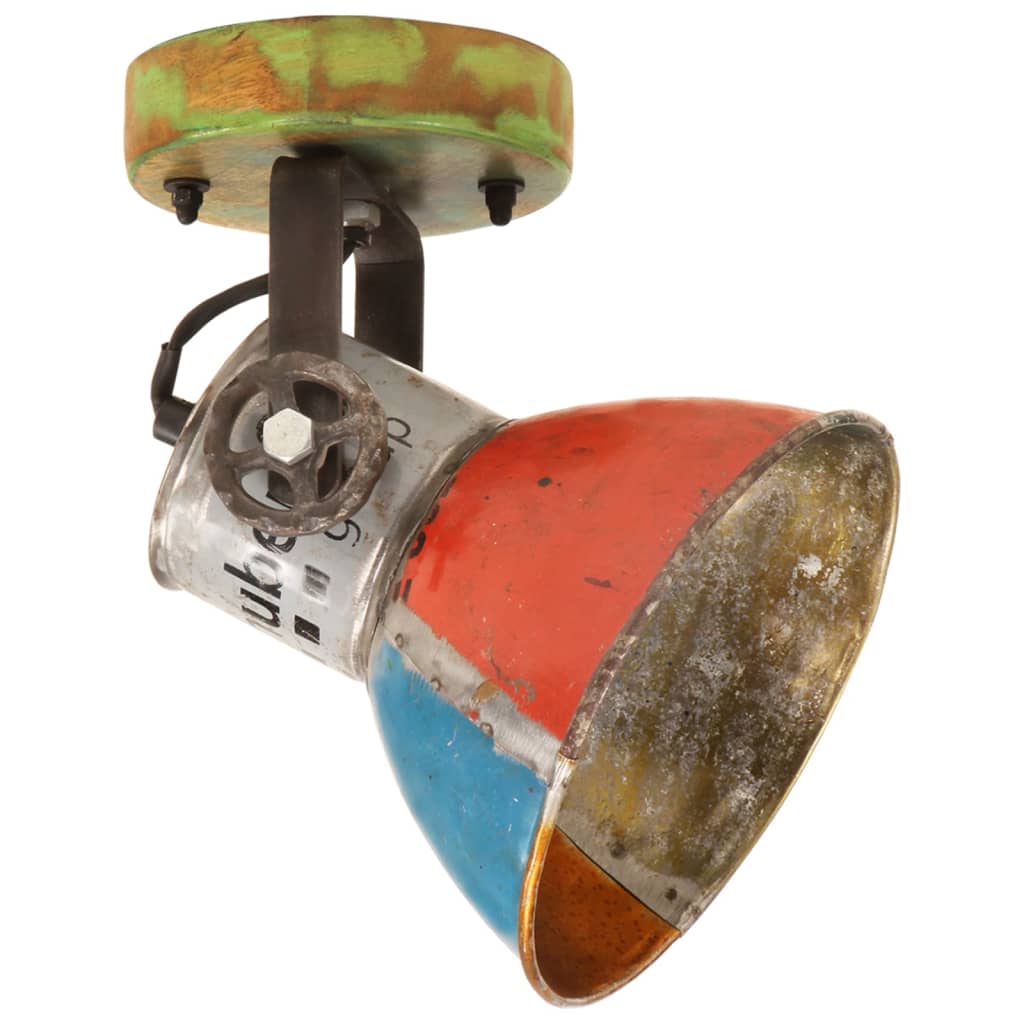 vidaXL Industrialne lampy ścienne/sufitowe, 2 szt, 17x24 cm, E27