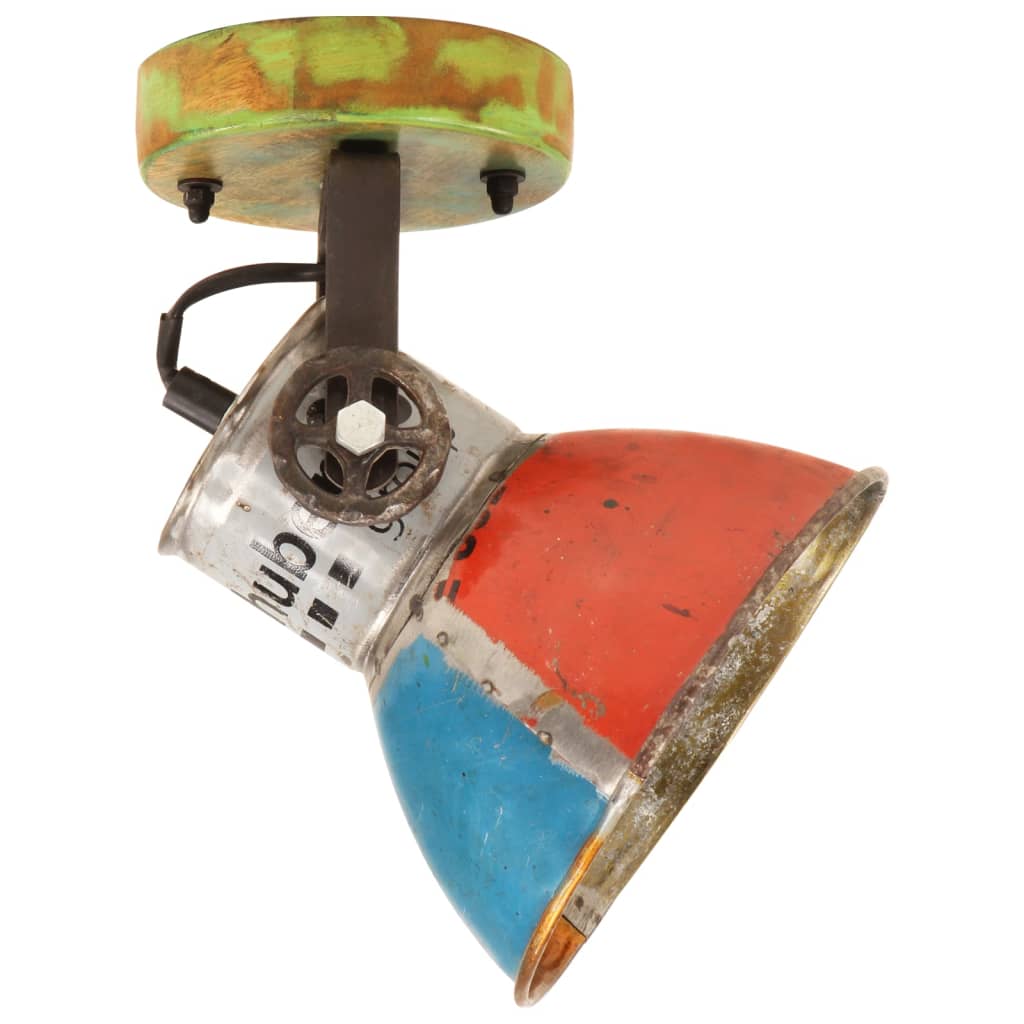 vidaXL Industrialne lampy ścienne/sufitowe, 2 szt, 17x24 cm, E27