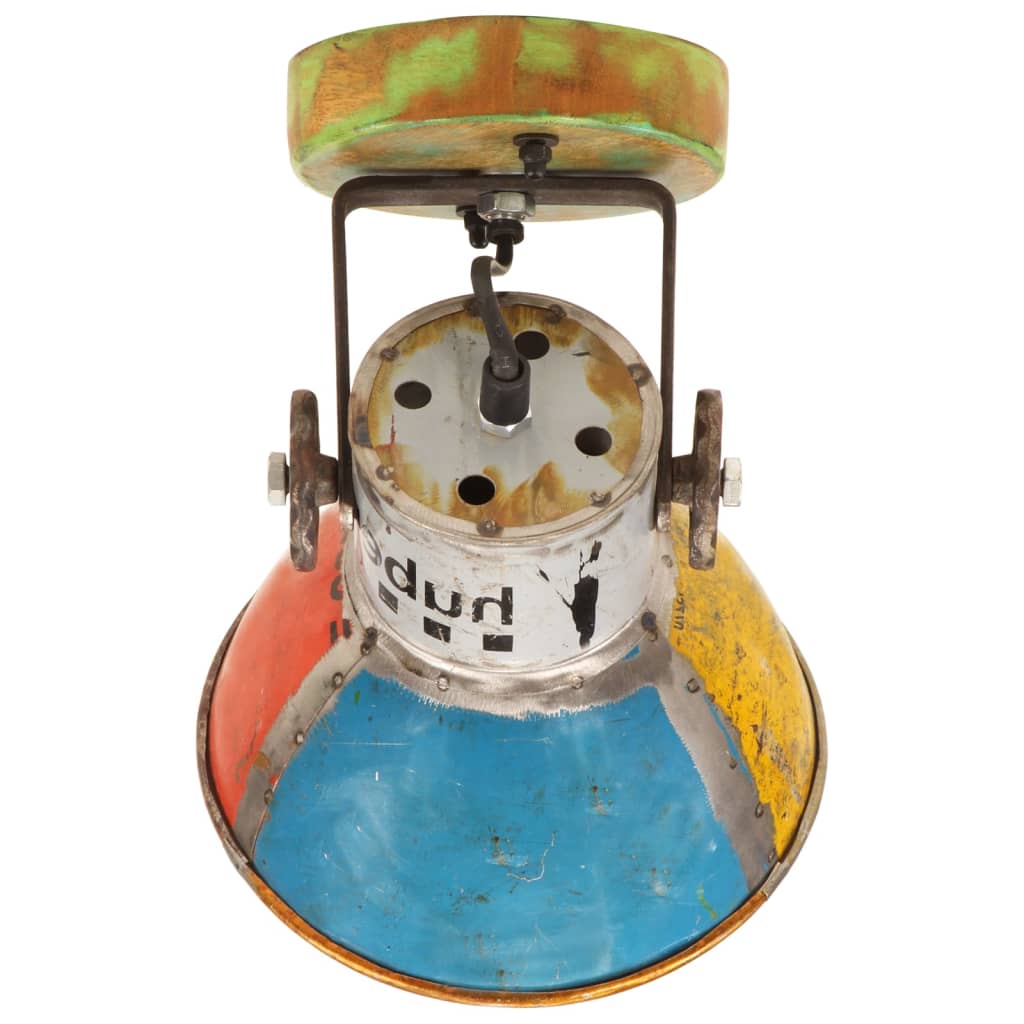 vidaXL Industrialne lampy ścienne/sufitowe, 2 szt, 17x24 cm, E27