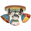 vidaXL Industrialna lampa sufitowa, 25 W, kolorowa, 42x25 cm, E27