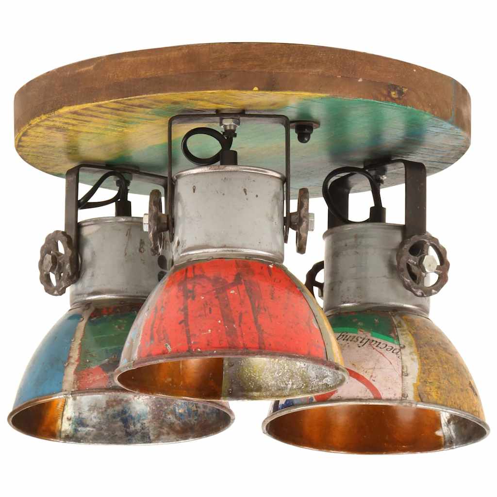 vidaXL Industrialna lampa sufitowa, 25 W, kolorowa, 42x25 cm, E27