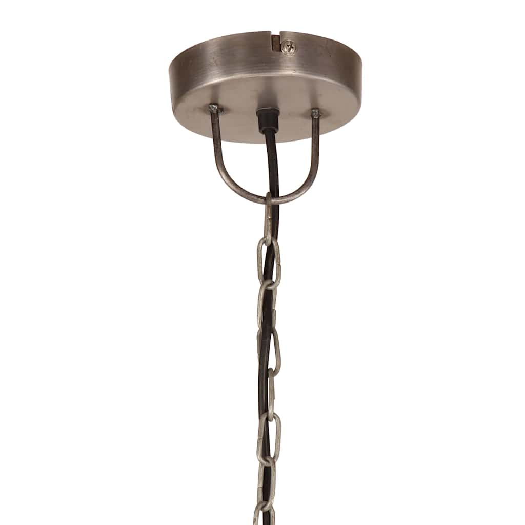 vidaXL Industrialna lampa wisząca, 25 W, kolorowa, okrągła, 32 cm, E27